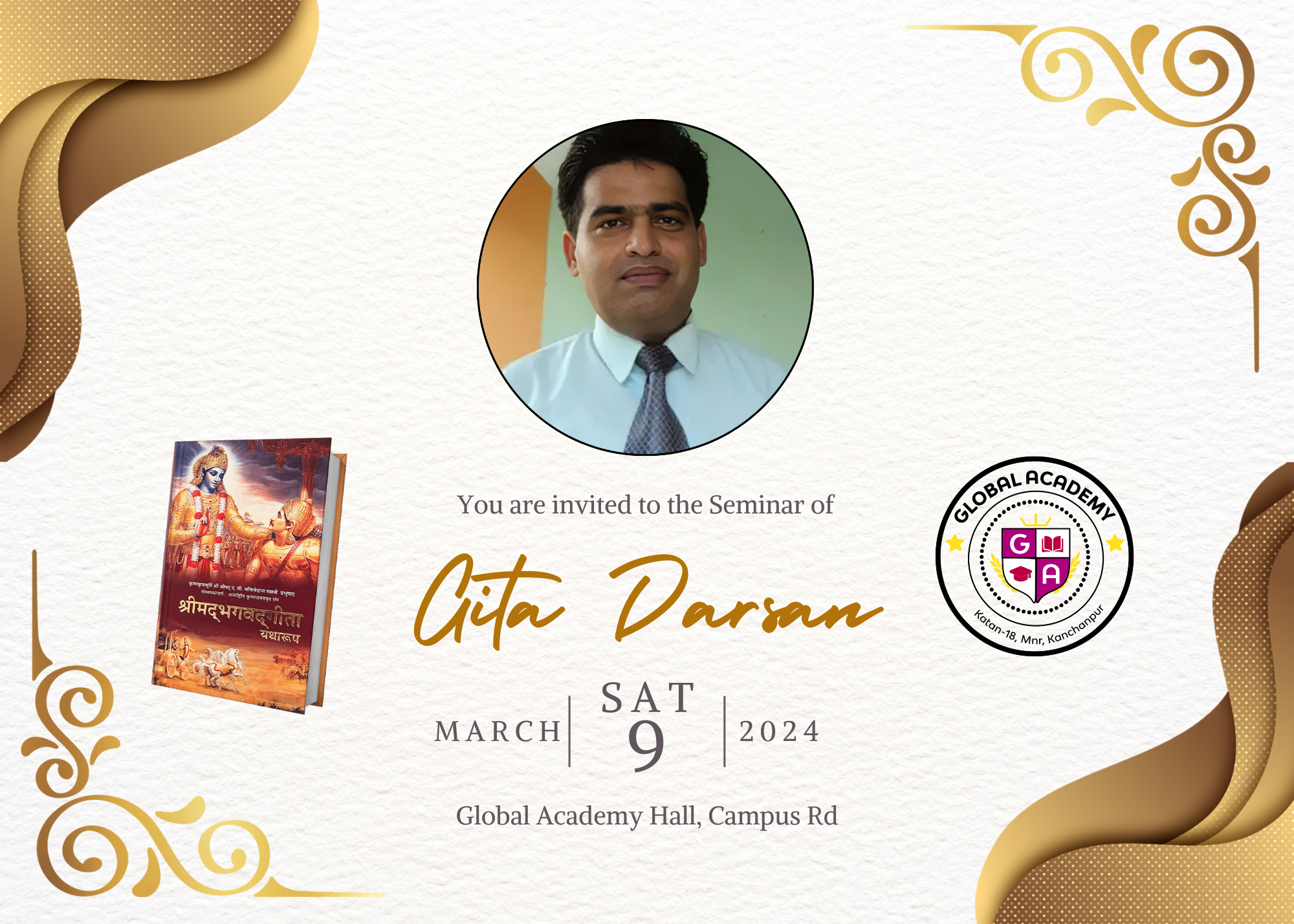 You are currently viewing Gita Darsan Seminar by Mr. Surendra Raj Ojha